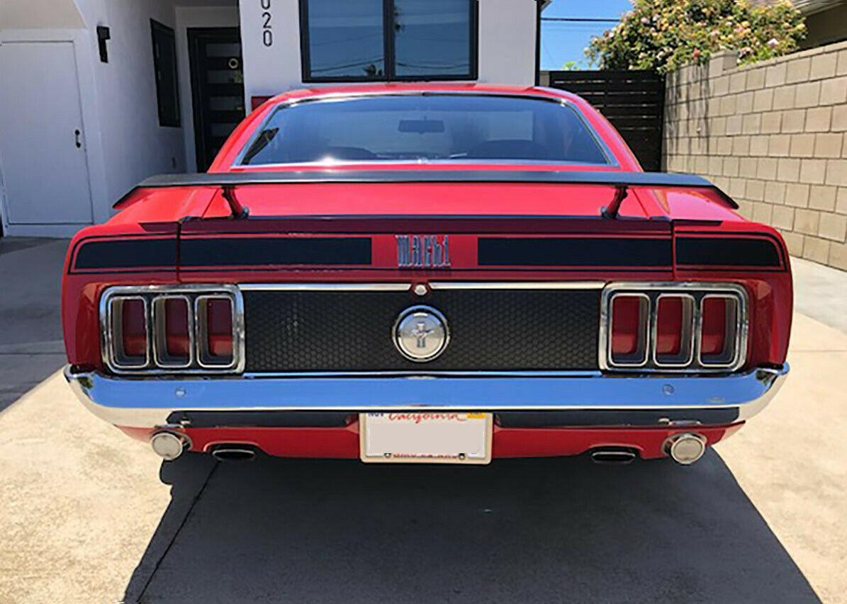 1970 Red Ford Mustang Fastback