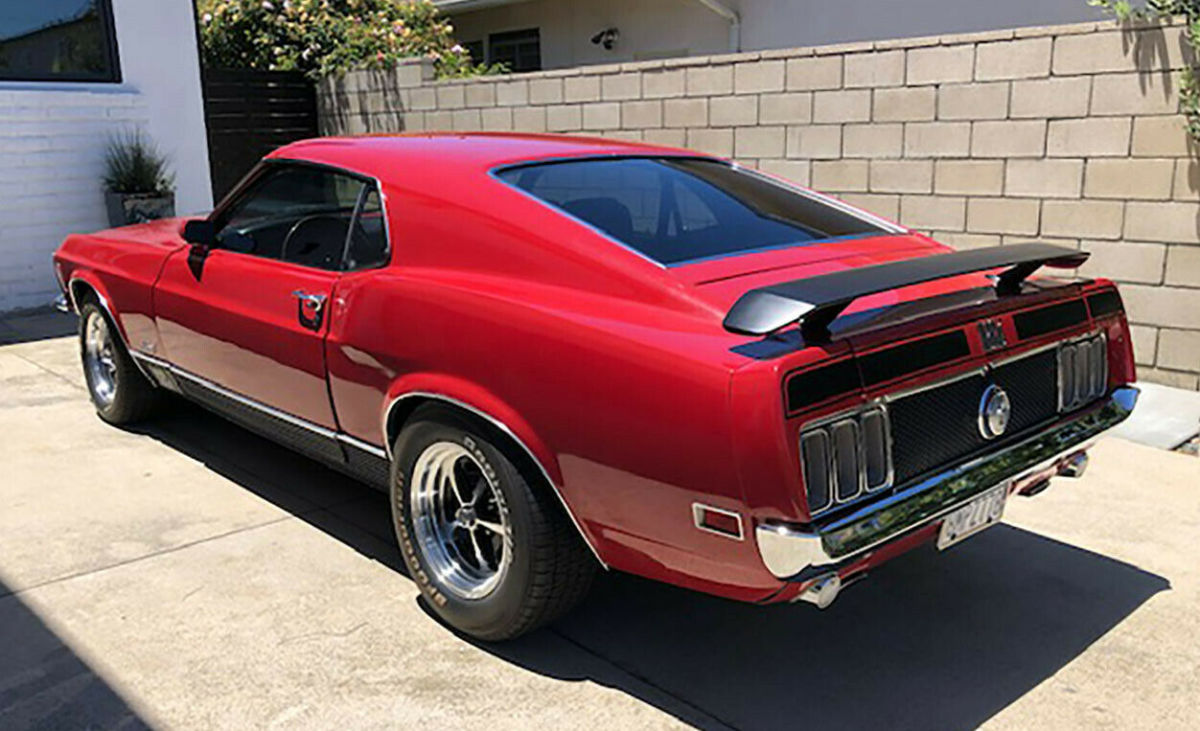 1970 Red Ford Mustang Fastback