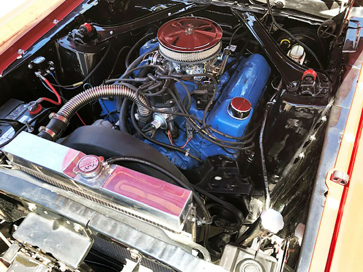 1970 Red Ford Mustang Fastback