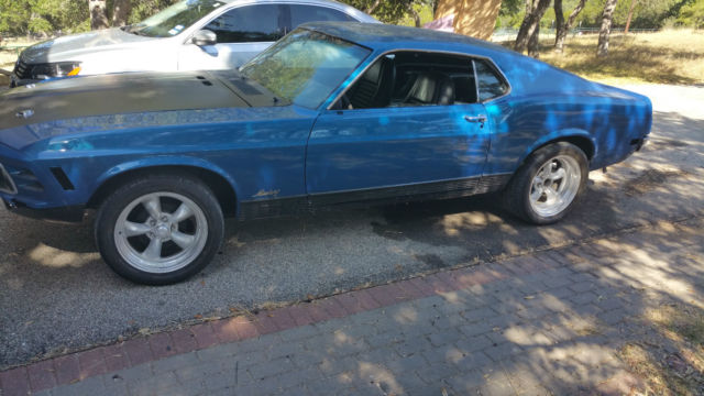19700000 Yellow Ford Mustang Fastback