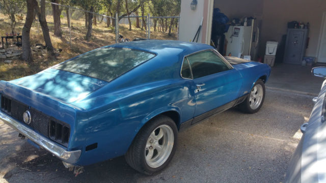 19700000 Yellow Ford Mustang Fastback