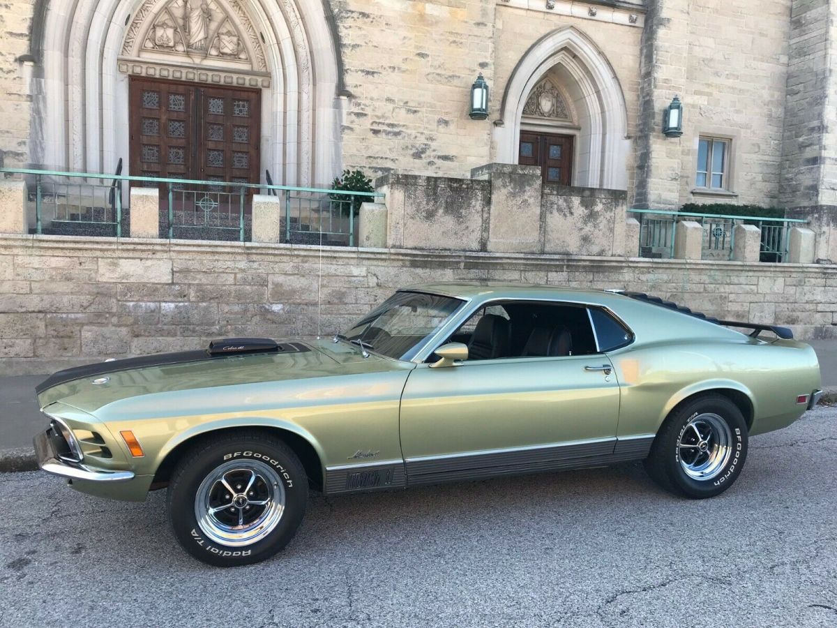 1970 Green Ford Mustang