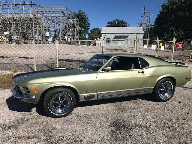 1970 Green Ford Mustang