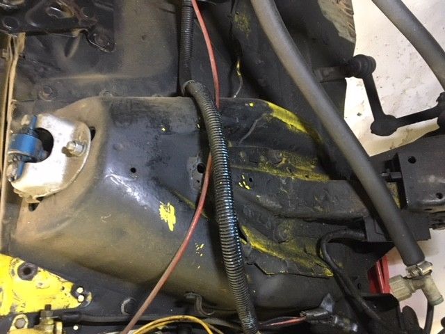 1970 Yellow Ford Mustang 2 door fastback