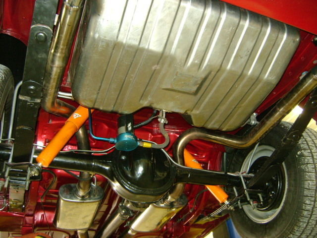 1970 Red Ford Mustang Fastback