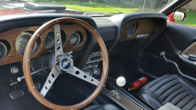 1970 Red Ford Mustang Fastback