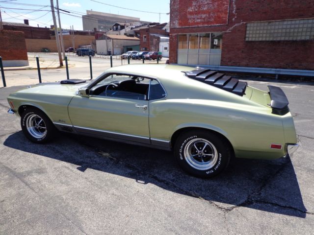 1970 Lime green metalic Ford Mustang Coupe