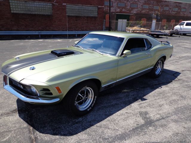 1970 Lime green metalic Ford Mustang Coupe