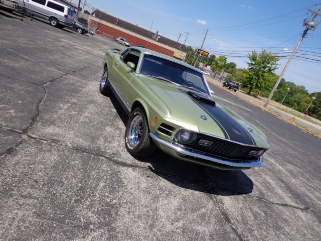1970 Lime green metalic Ford Mustang Coupe