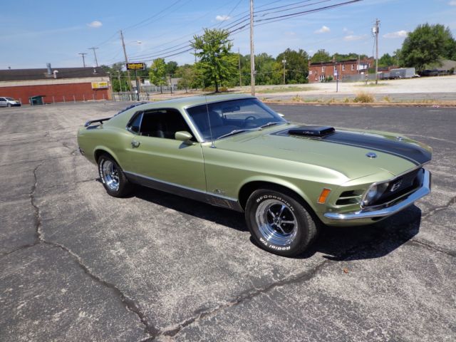 1970 Lime green metalic Ford Mustang Coupe