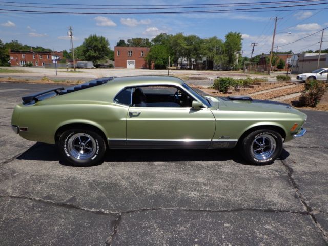 1970 Lime green metalic Ford Mustang Coupe