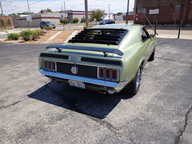 1970 Lime green metalic Ford Mustang Coupe