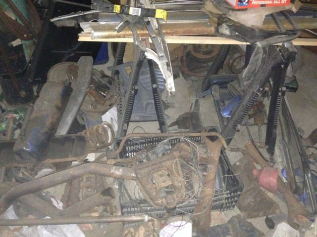 1970 Medium bright blue metallic Ford Mustang Convertible