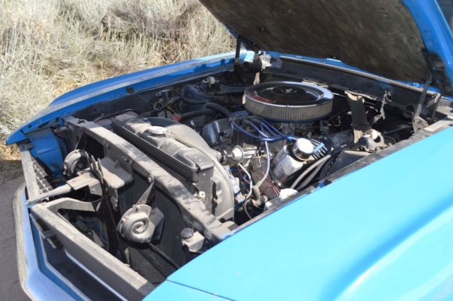 1970 Blue Ford Mustang Coupe