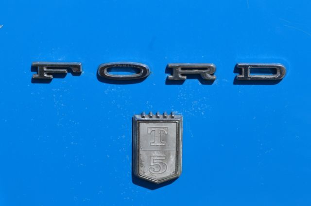 1970 Blue Ford Mustang Coupe