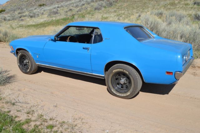 1970 Blue Ford Mustang Coupe