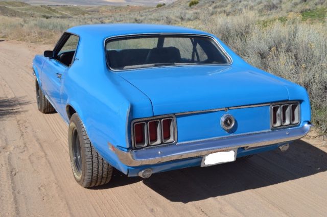1970 Blue Ford Mustang Coupe