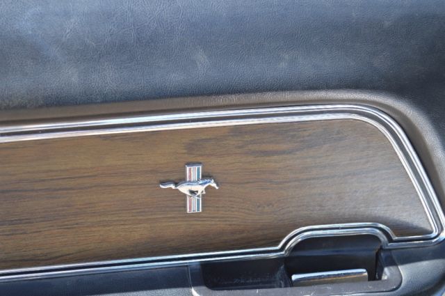 1970 Blue Ford Mustang Coupe