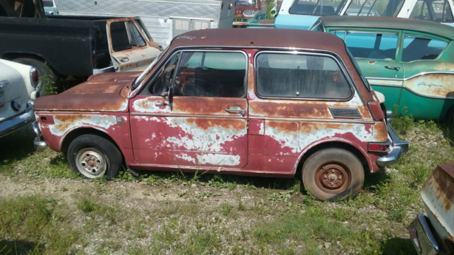 1970 Burgundy Honda N600 Coupe