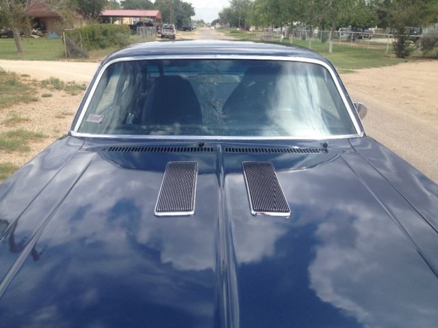 1970 Blue Chevrolet Nova Coupe