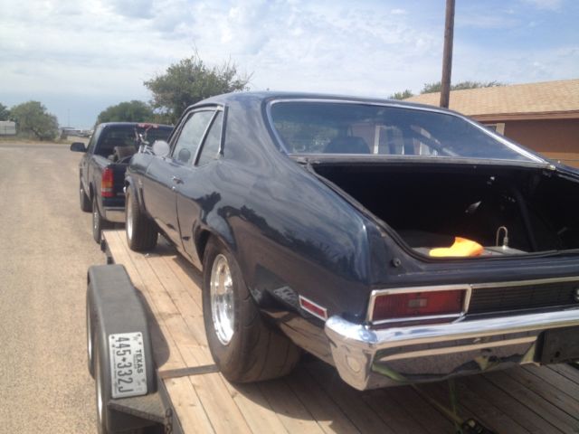 1970 Blue Chevrolet Nova Coupe