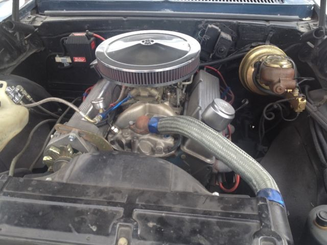 1970 Blue Chevrolet Nova Coupe