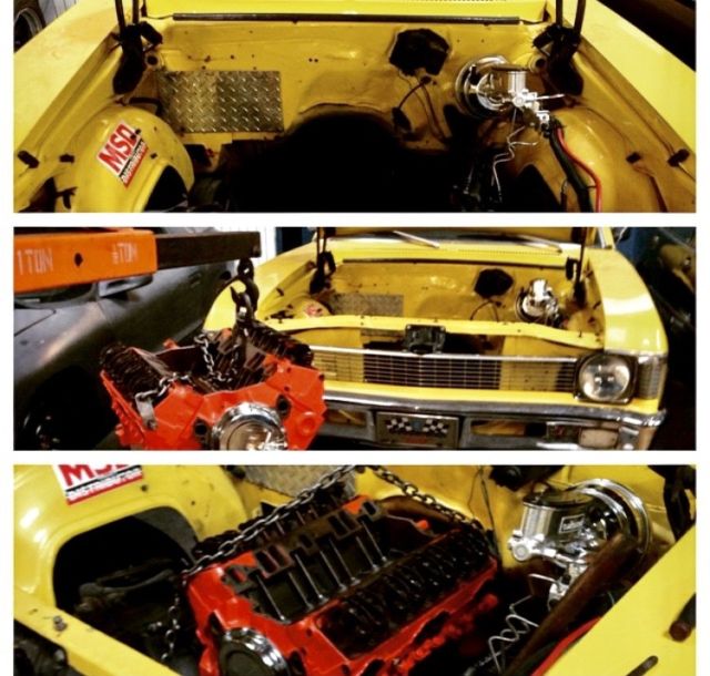 1970 Yellow Chevrolet Nova 2dr