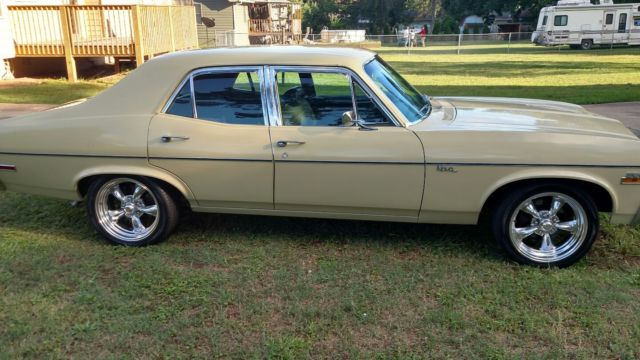 1970 Yellow Chevrolet Nova