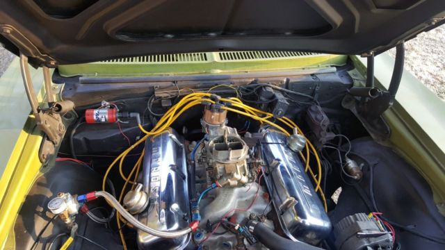 1970 Green Chevrolet Nova Sedan