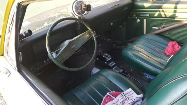 1970 Green Chevrolet Nova Sedan