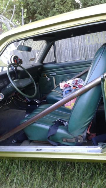 1970 Green Chevrolet Nova Sedan
