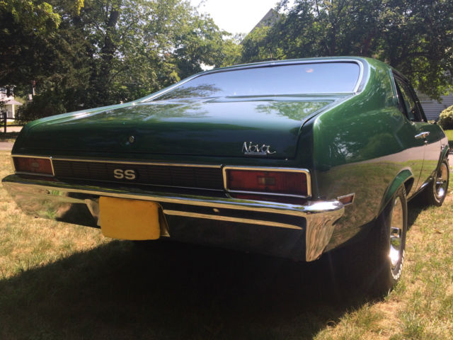 1970 Green Chevrolet Nova Coupe