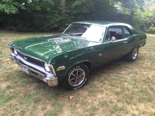1970 Green Chevrolet Nova Coupe