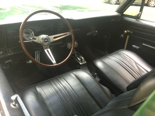 1970 Green Chevrolet Nova Coupe