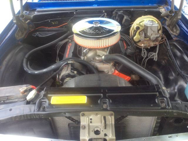 1970 Blue Chevrolet Nova Coupe