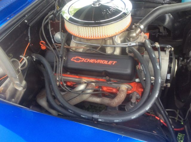 1970 Blue Chevrolet Nova Coupe