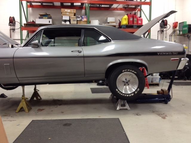 1970 Silver Chevrolet Nova Sedan
