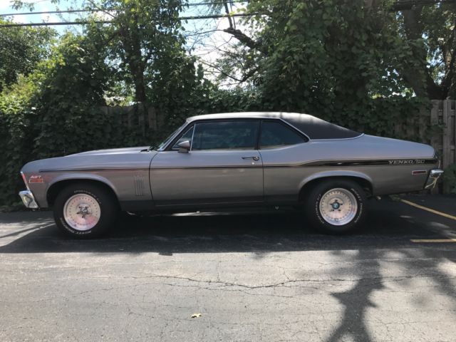 1970 Silver Chevrolet Nova Sedan
