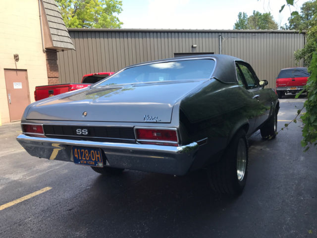 1970 Silver Chevrolet Nova Sedan