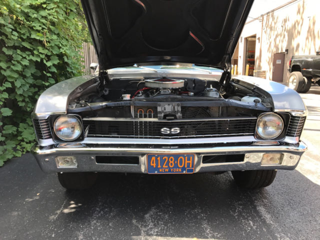 1970 Silver Chevrolet Nova Sedan