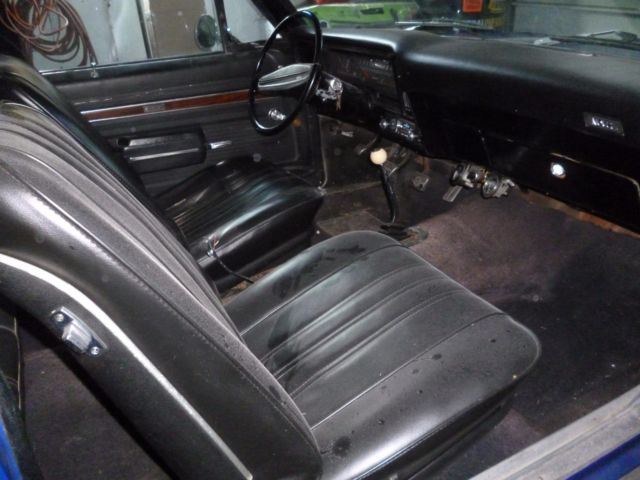 1970 Blue Chevrolet Nova Coupe