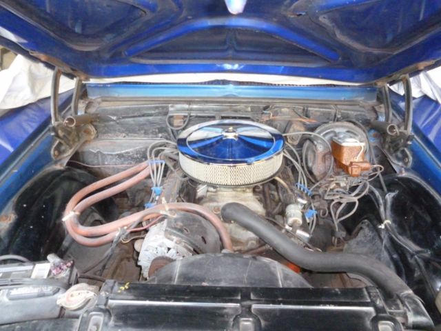 1970 Blue Chevrolet Nova Coupe