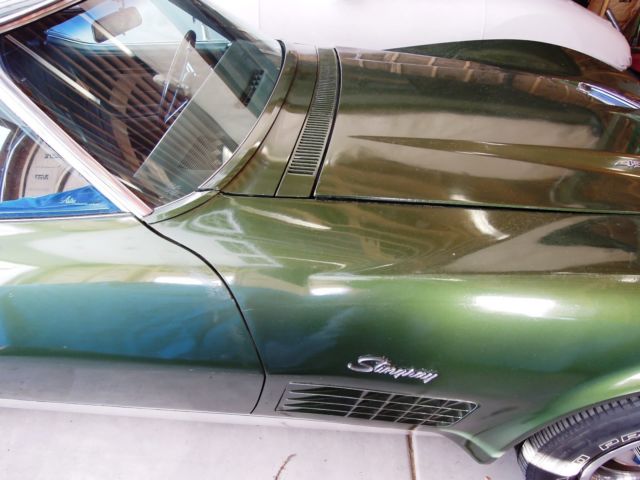 1970 Green Chevrolet Corvette Coupe