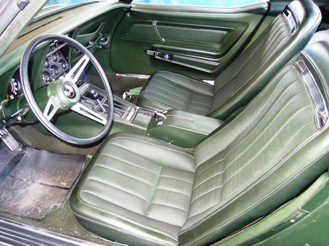 1970 Green Chevrolet Corvette Coupe