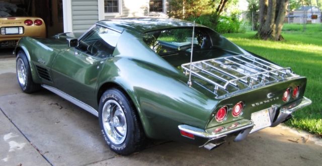 1970 Green Chevrolet Corvette Coupe