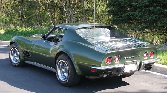 1970 Green Chevrolet Corvette Coupe
