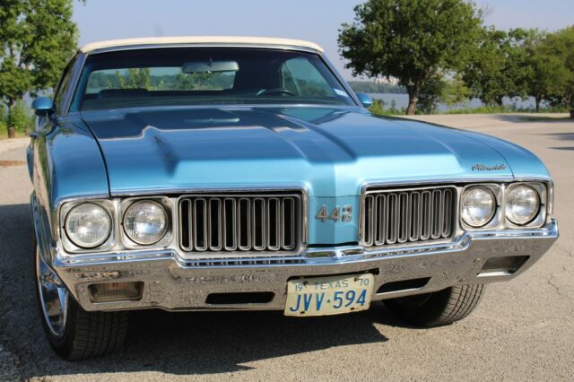 1970 Blue Oldsmobile Other Convertible