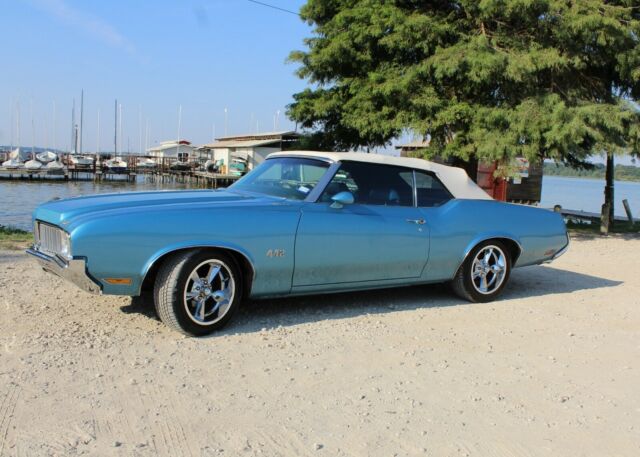 1970 Blue Oldsmobile Other Convertible