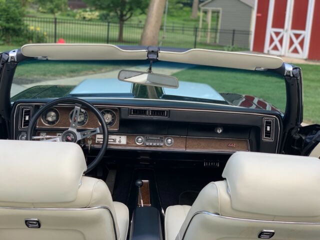 1970 Code 19 Ebony Black Oldsmobile 442 Convertible