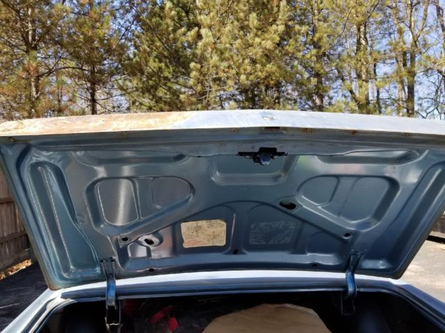 1970 Blue Oldsmobile Ninety-Eight Coupe